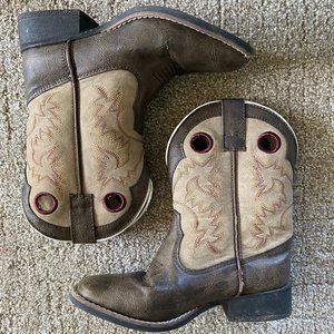 Laredo Cowboy Boots Boys Size 1M